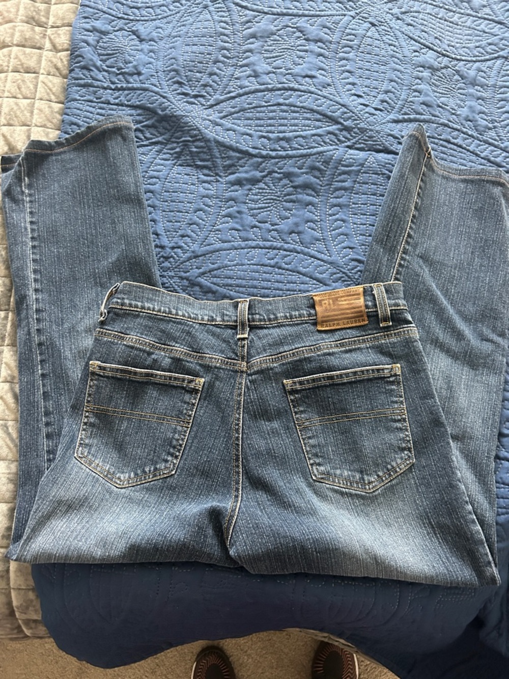 Polo by Ralph Lauren Medium Blue Straight-Leg Jeans